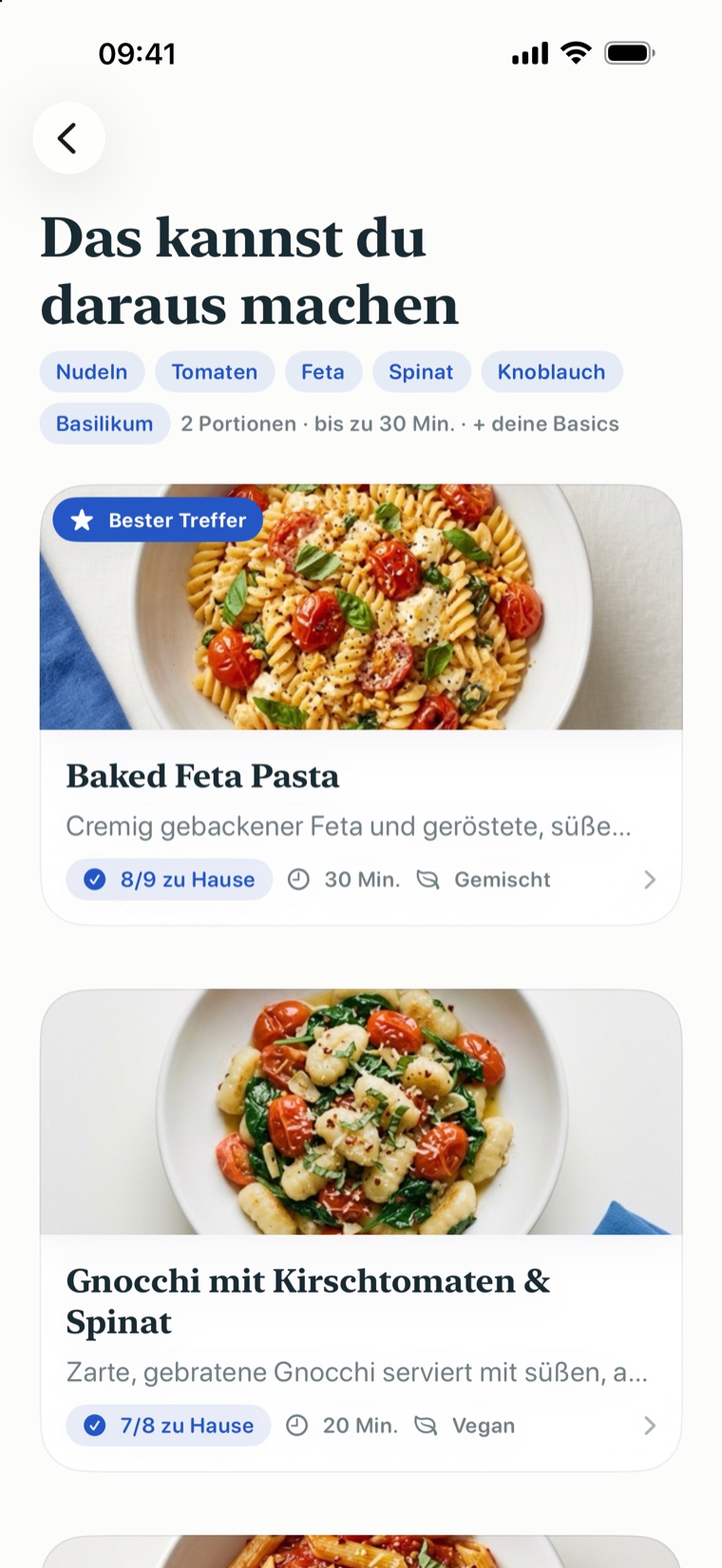 Yozi: passende Rezepte